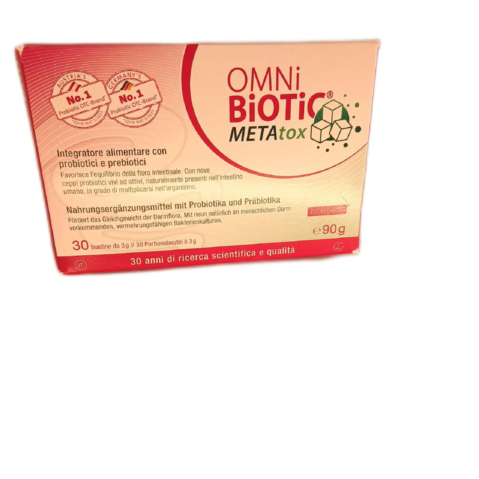 Omni Biotic Nahrungsergänzung Gesundheitsmittel Stoffwechselkur Darmgesundheit Unterstützung Wohlbefinden Wellness