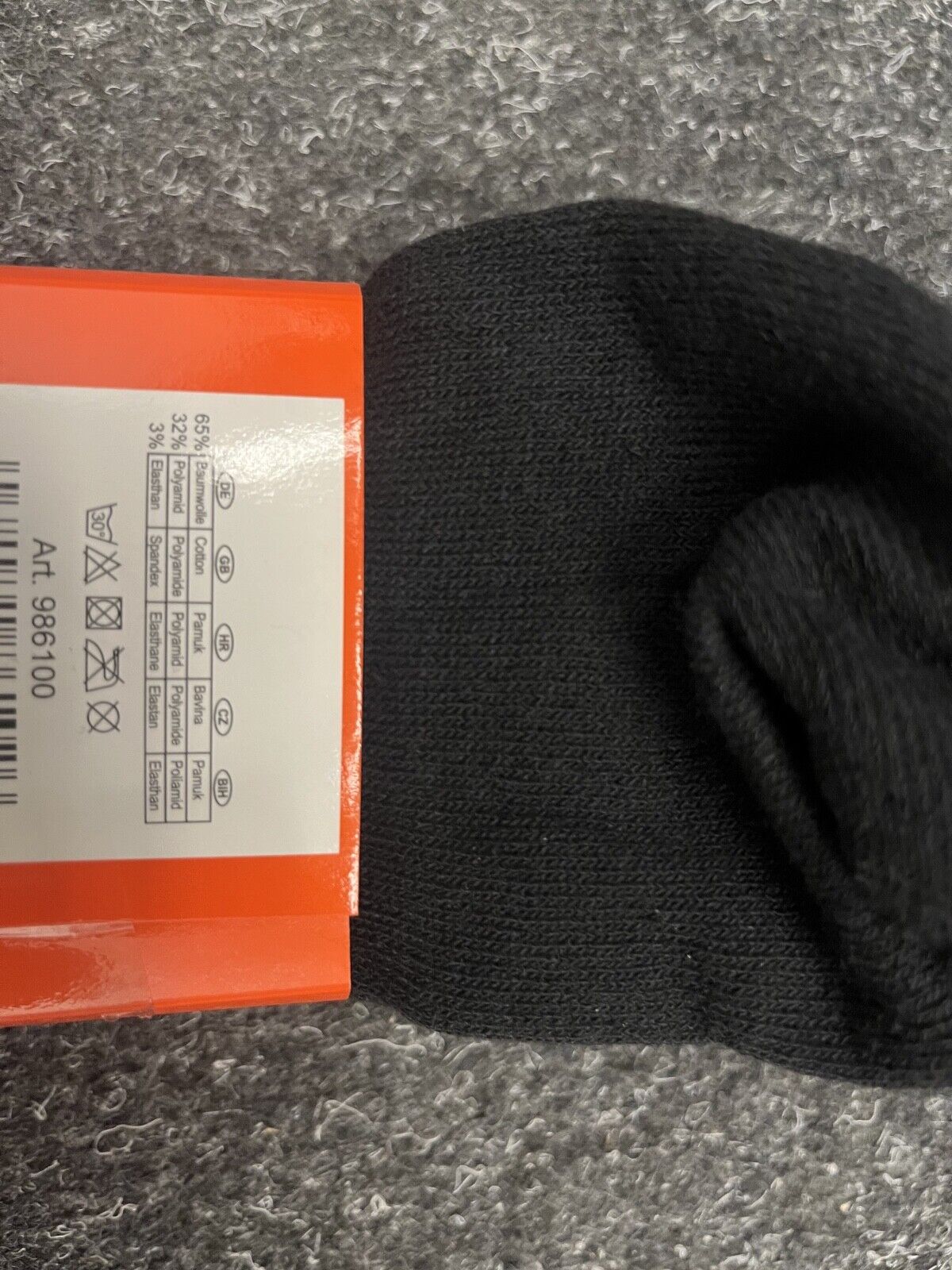 Snickers Sportsocken Bekleidung Schwarz Größen 39 42 Großhandel Strapazierfähig Bequem