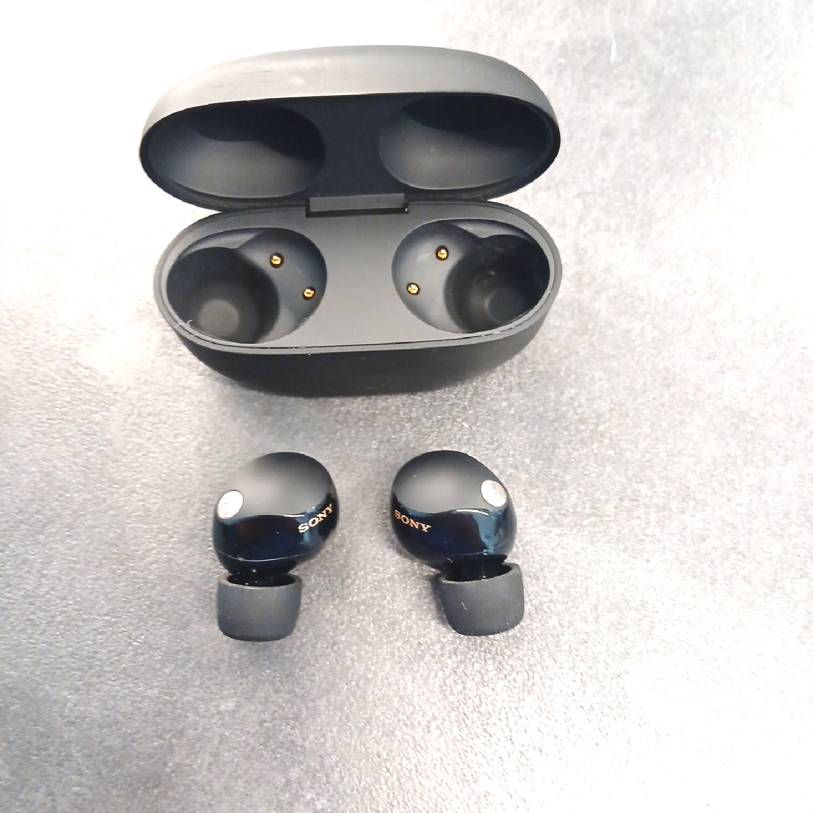 Sony In Ear Kopfhörer Kopfhörer WF 1000XM5 Bluetooth Noise Cancelling Premium Sound Komfort