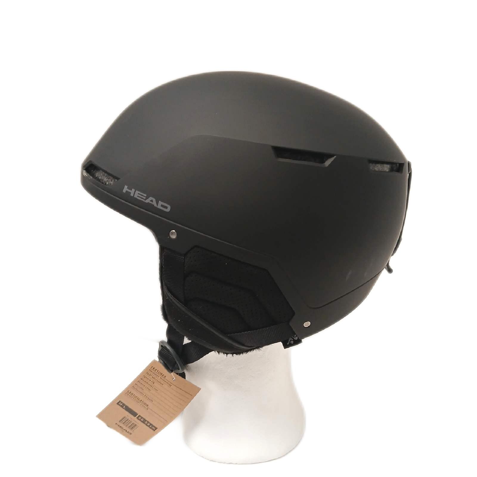 Head Skihelm Snowboard Helm Snow Compact Evo Sport Sicherheit Schwarz ML
