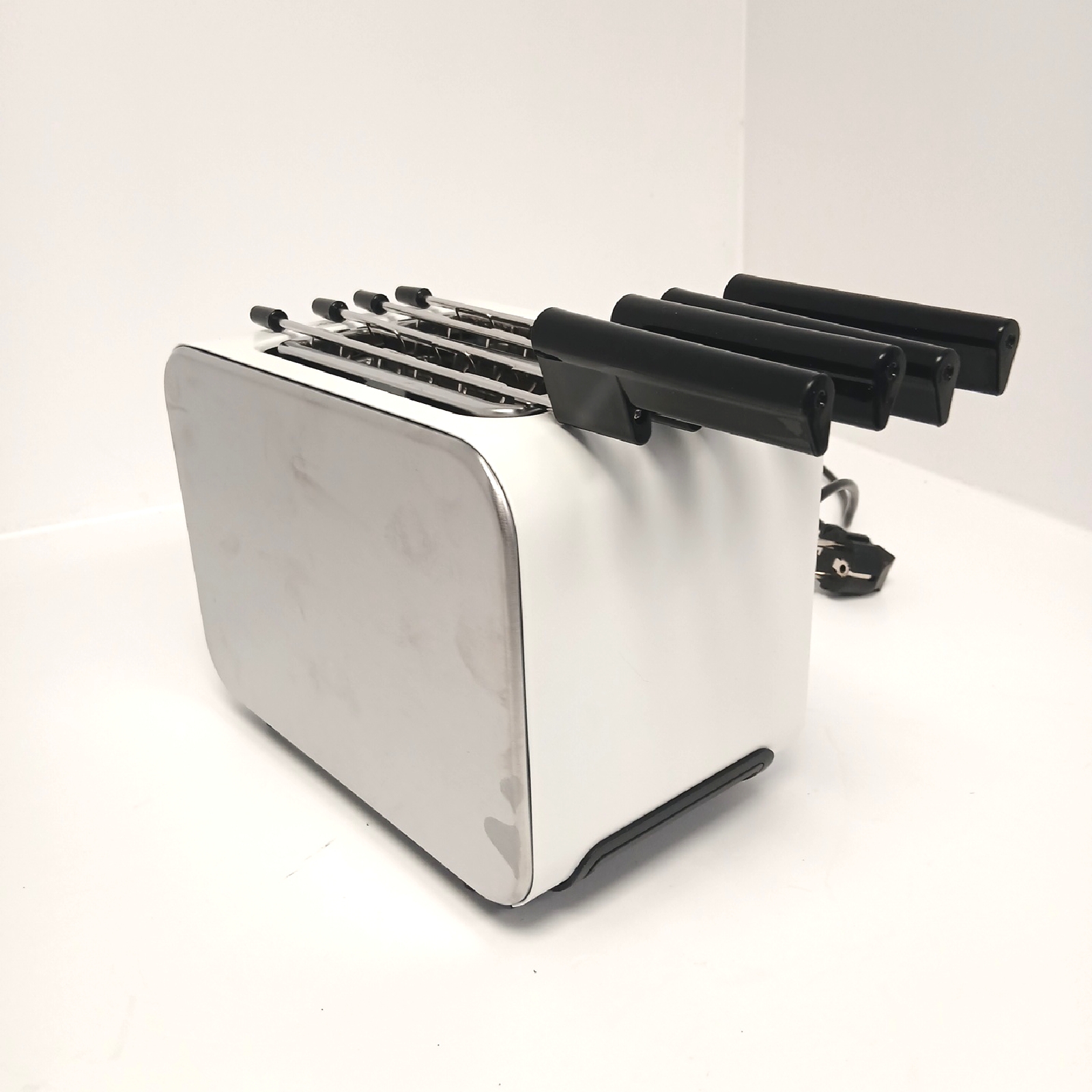 TOSTAPANE 550W 2SCOMP.RACCOGLI BRICIOLE BIANCO