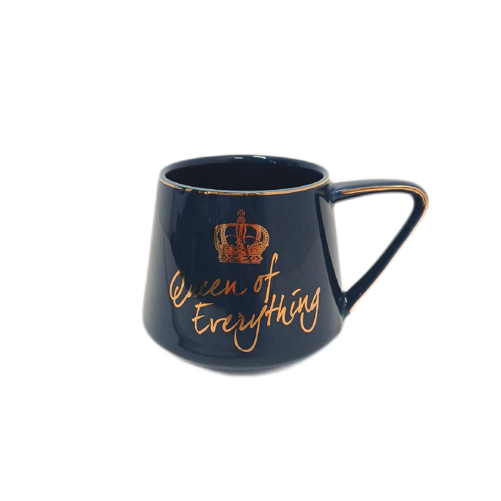 Tasse mit Krone 300ml Kaffeetasse Keramik Schöne Tassen Teetasse - Unvollständig