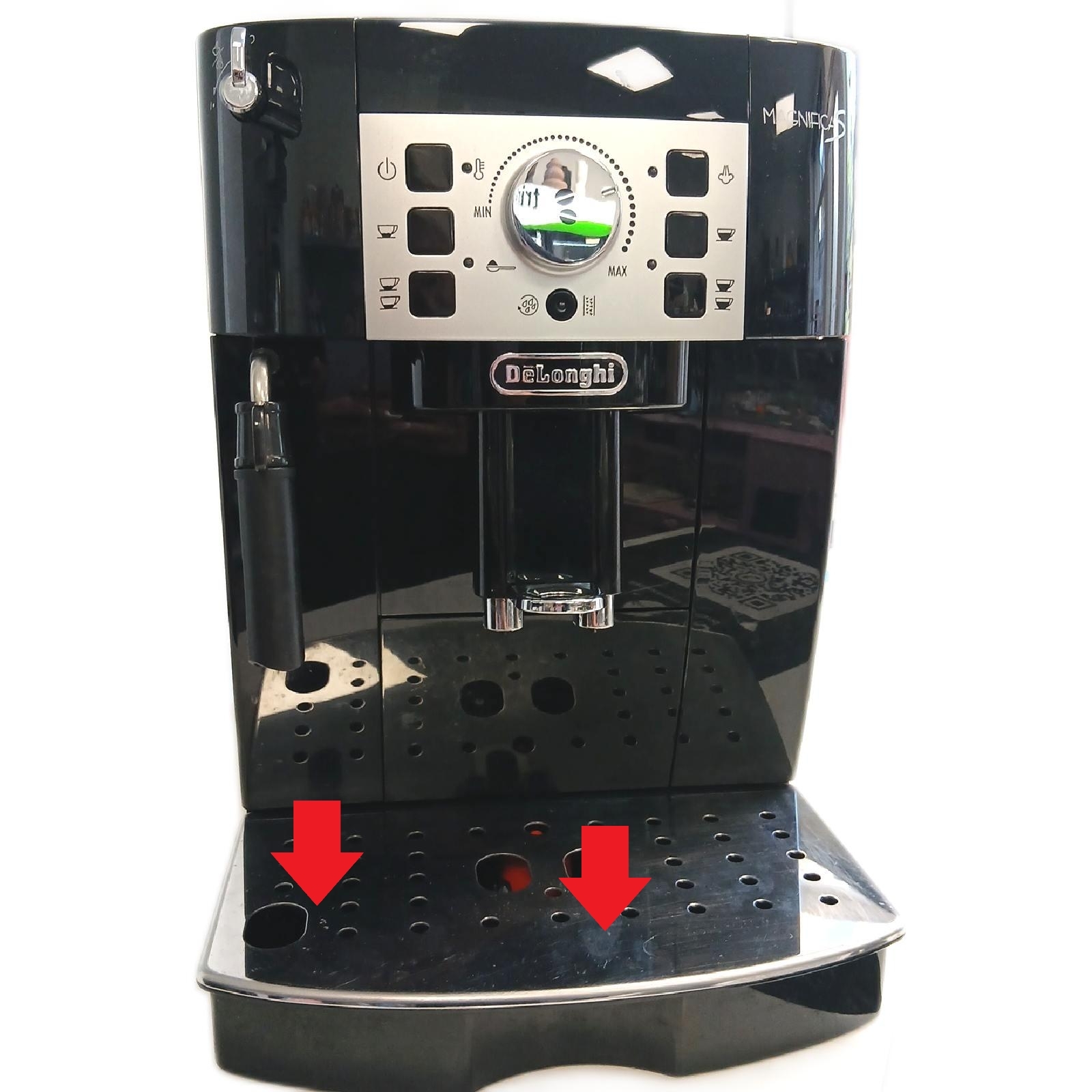 DeLonghi Kaffeevollautomat Küchengeräte Magnifica S Milchaufschäumdüse Genuss Kaffeemaschine