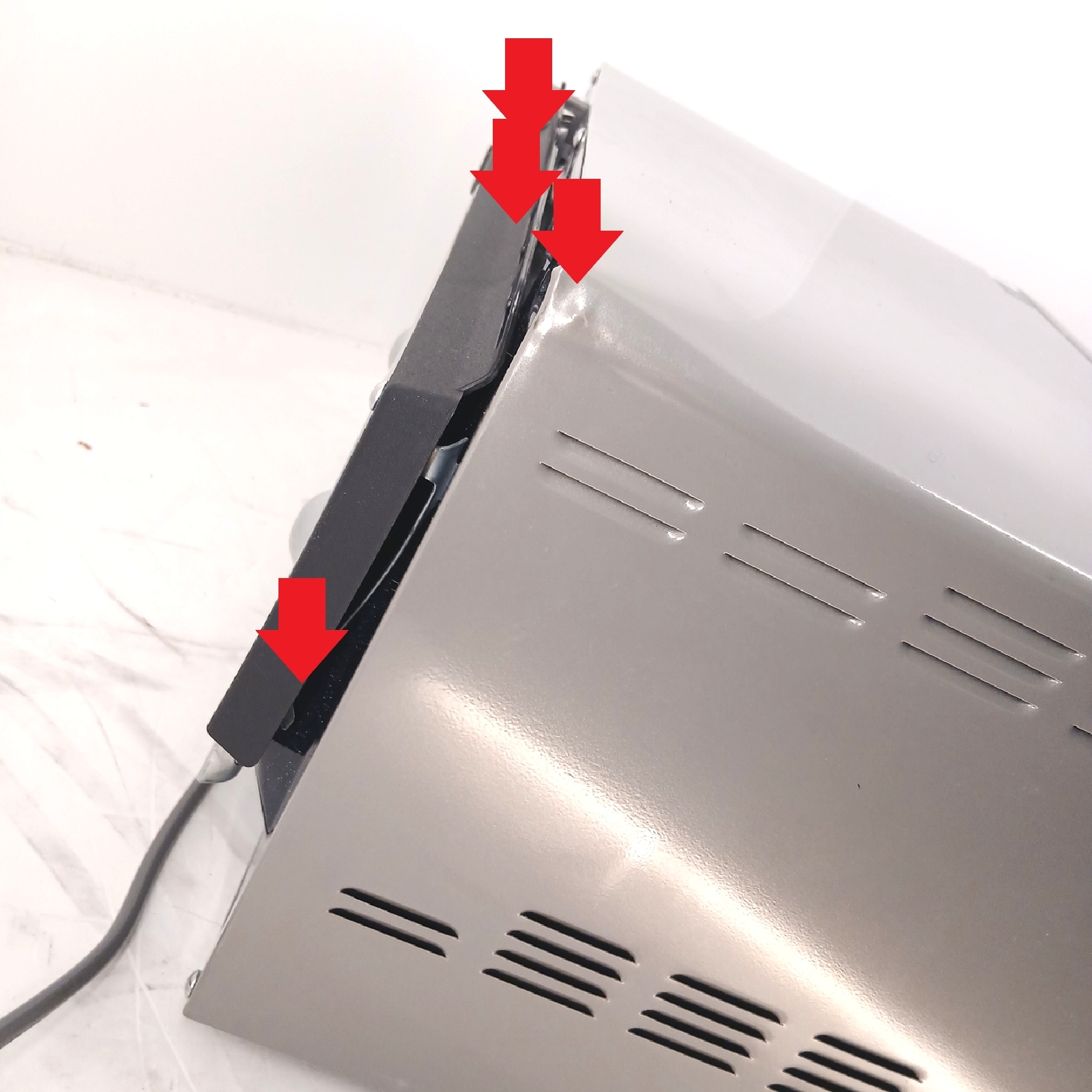 Samsung MW3500K Mikrowelle MG2AK3515ASEG Grill 800 W 23 L Garrau - Unvollständig