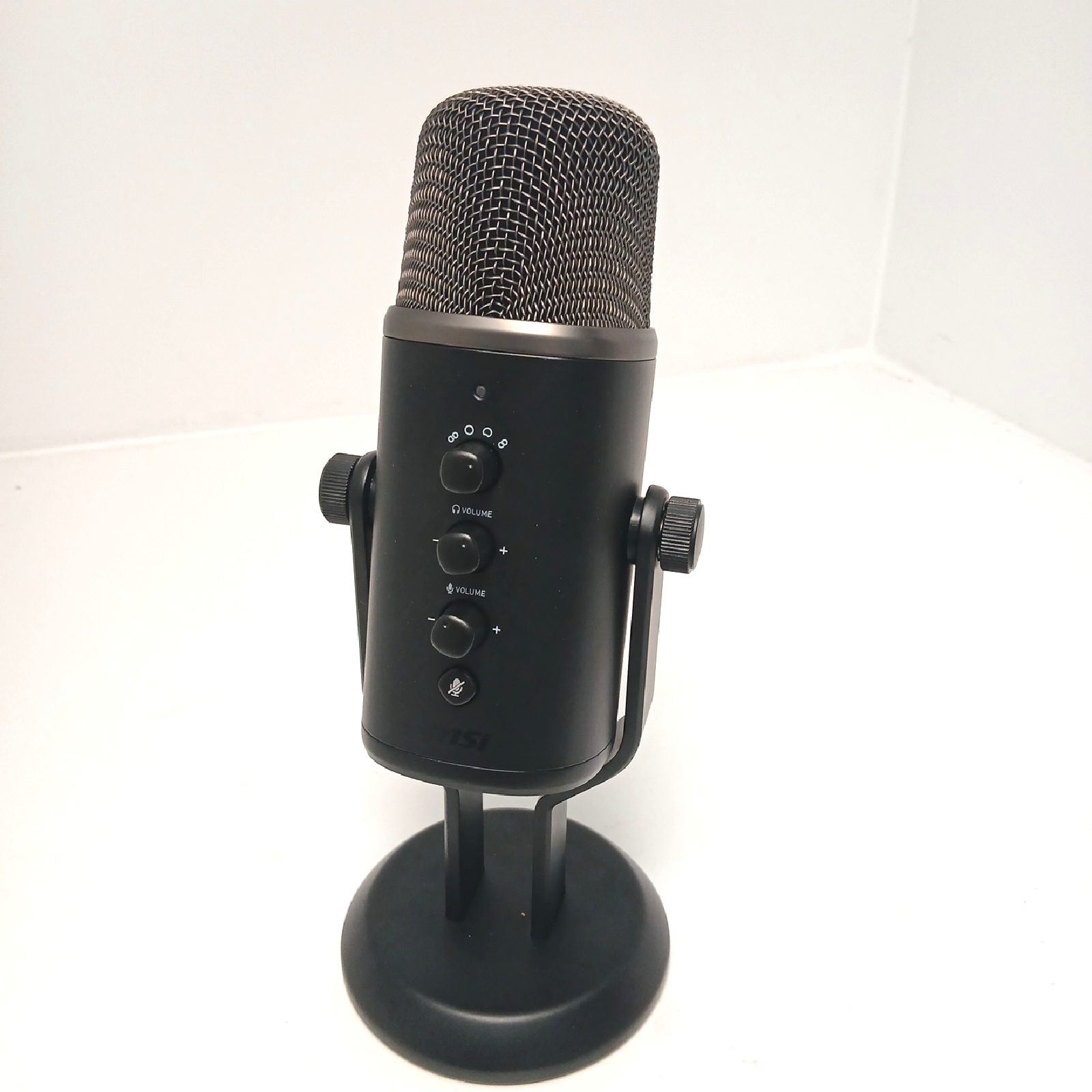 MSI Mikrofon Zubehör Gaming Immerse GV60 USB Typ C 35 mm Anschluss Soundqualität 4 Modi