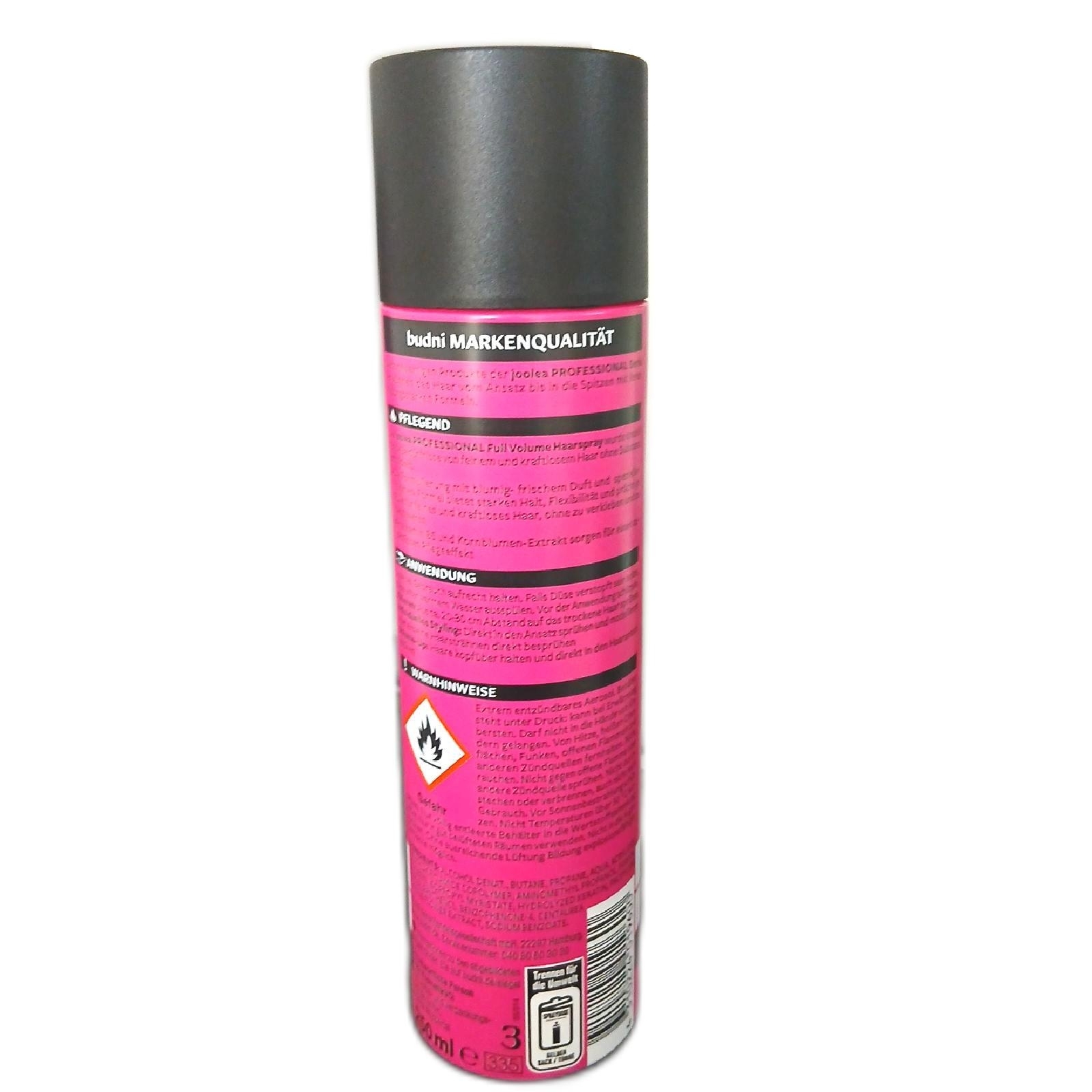 JOOLEA - Full Volume Haarspray - mit Kreatin und Kornblumen-Extrakt