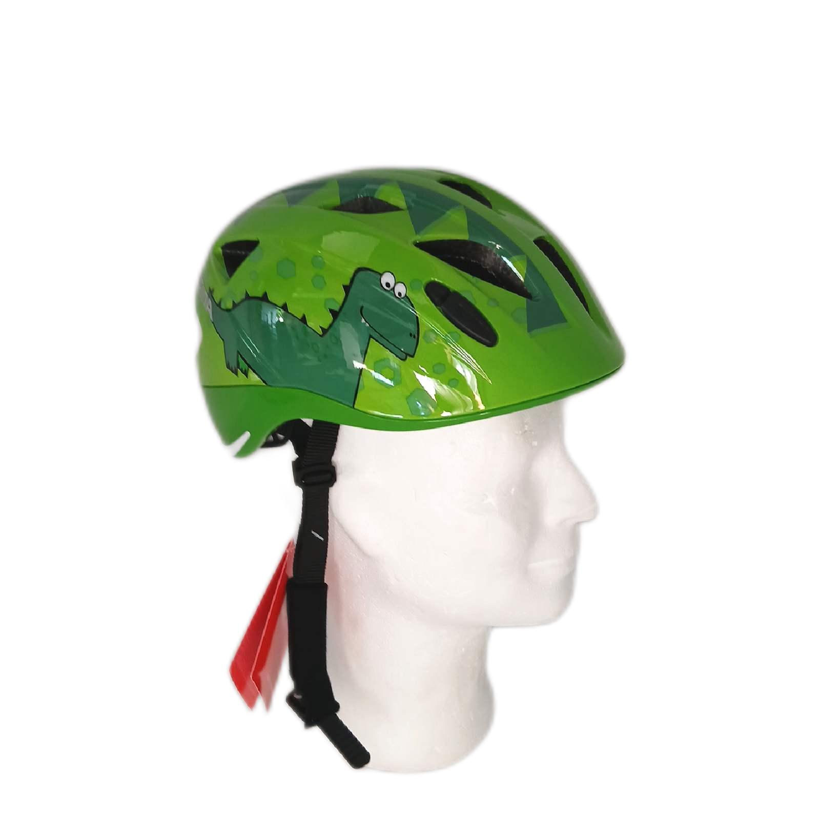 Alpina Fahrradhelm Sicherheit Dino Ximo Flash grün Kinder Radfahrvergnügen Schutz