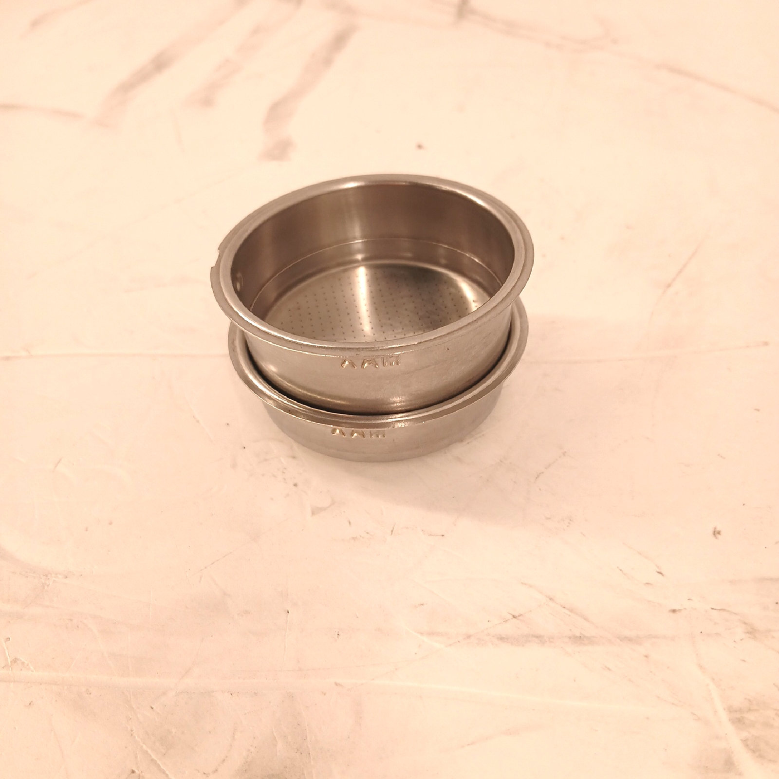 TNOMSNO Kaffeefilter Korb Zubehör Kaffeefilterhalter Edelstahl kompatibel 12 Tassen 51 mm langlebig praktisch hochwertig