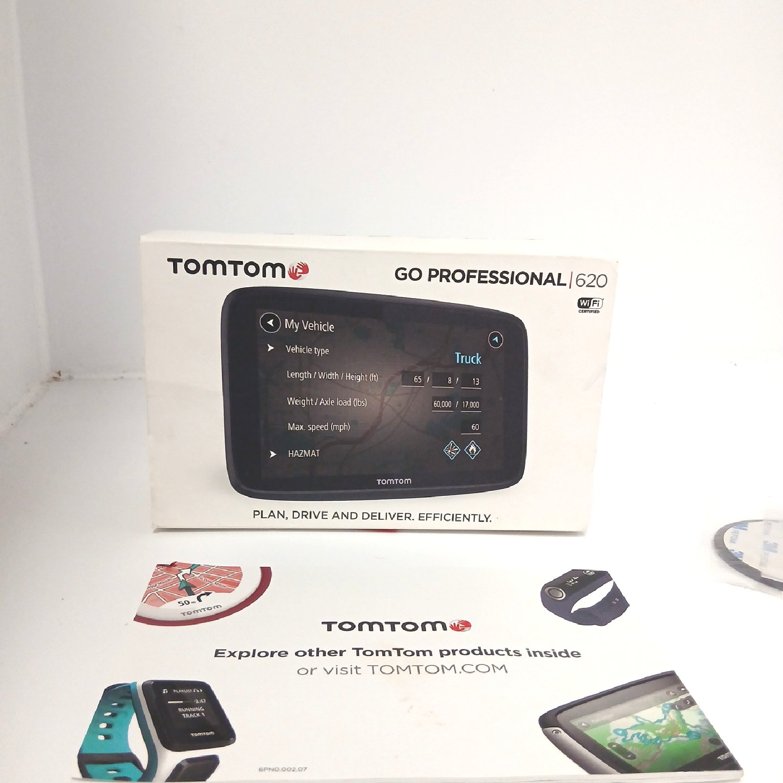 TomTom Navigationsgerät Auto Navigation Go Professional 620 GPS System Straße Verkehr