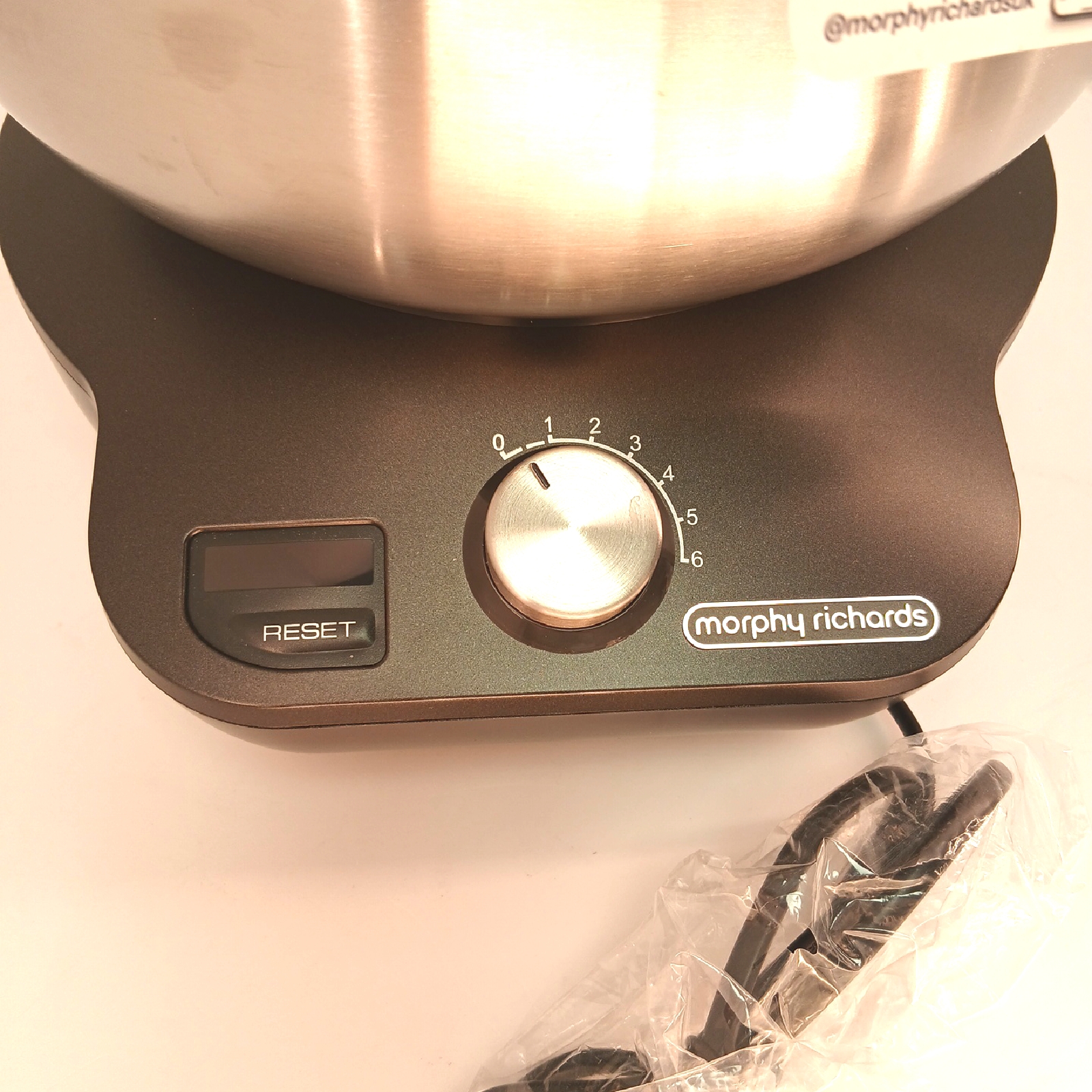 Morphy Richards Standmixer Küchengeräte Kompakt Doppel Rührbesen ideal zum Teig Rühren Kreativ