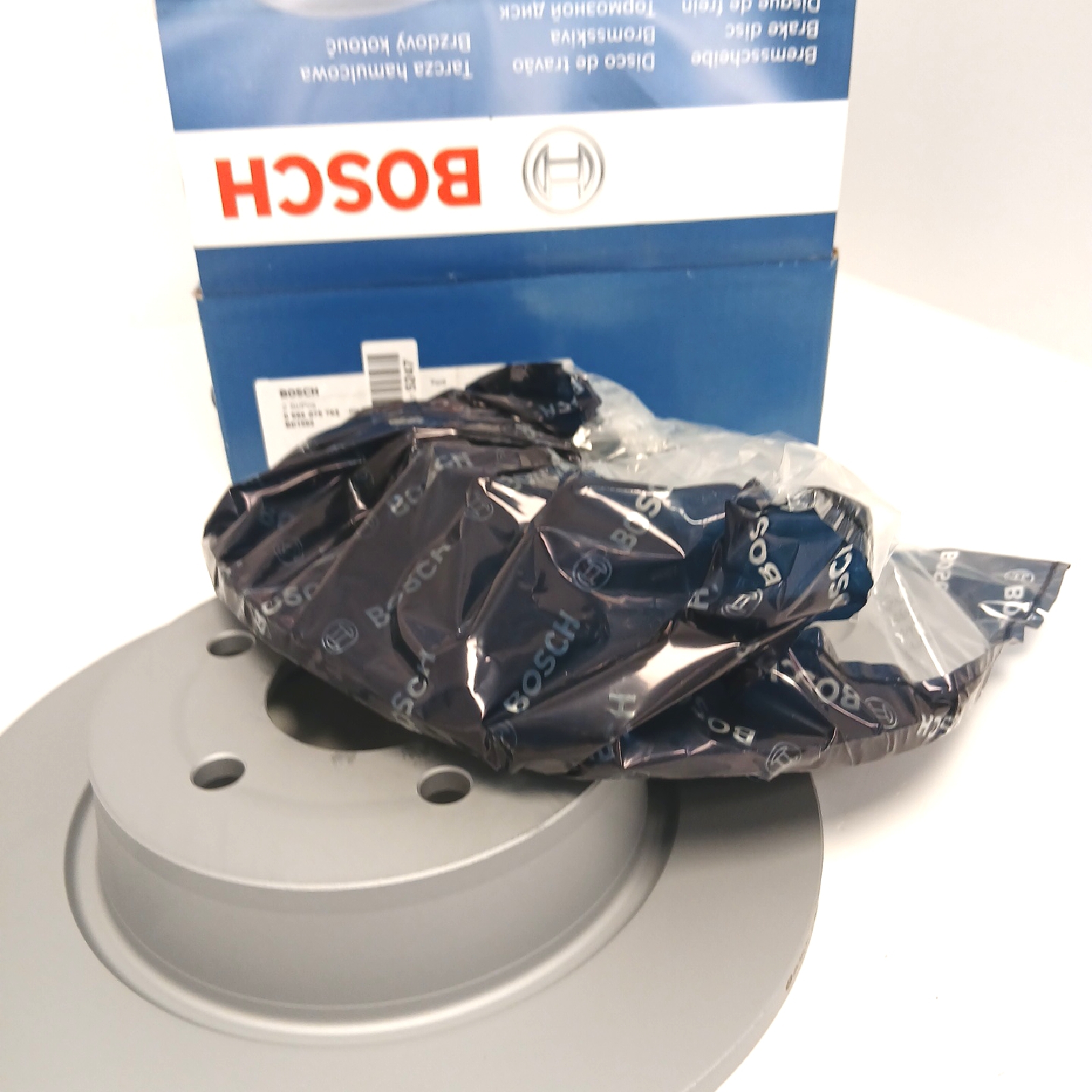 Bosch Bremsscheiben Autoersatzteile Hinterachse Set für Verschleißschutz Sicherheit langlebig