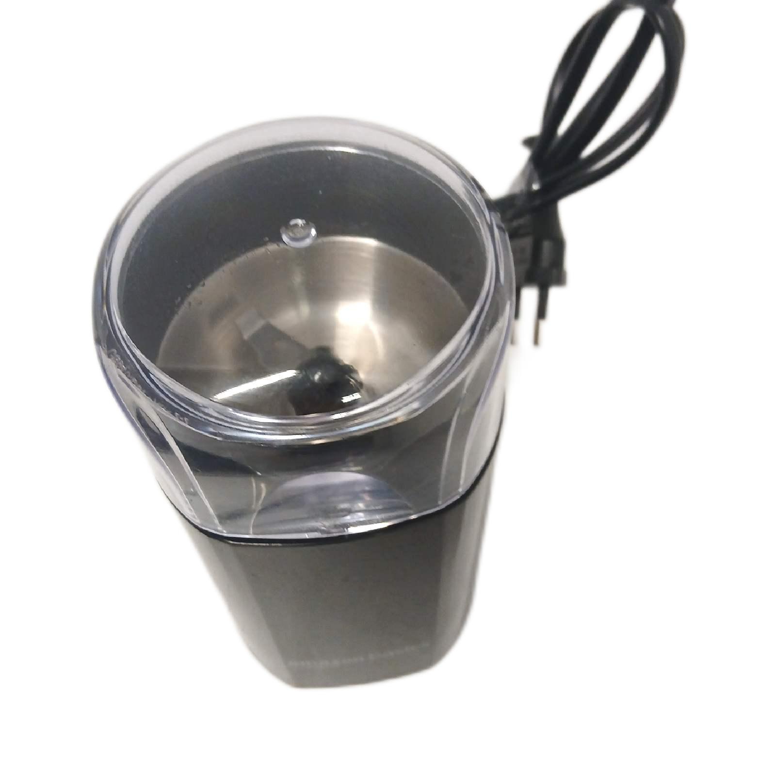 Amazon Basics Kaffeemühle Elektrogerät Küchenmaschine Schwarz Mahlfunktion für Kaffeebohnen hochwertig praktisch zuverlässig