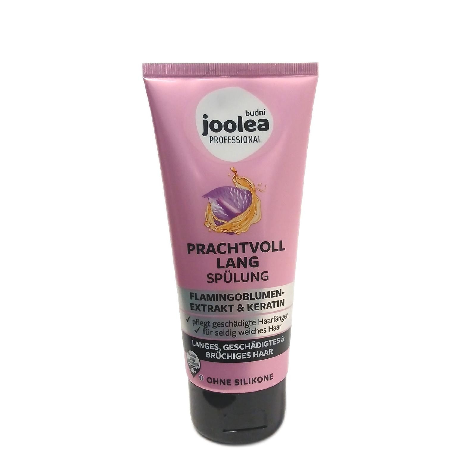 JOOLEA - Prachtvoll lang Spülung - mit Flamingoblumen-Extrakt & Keratin