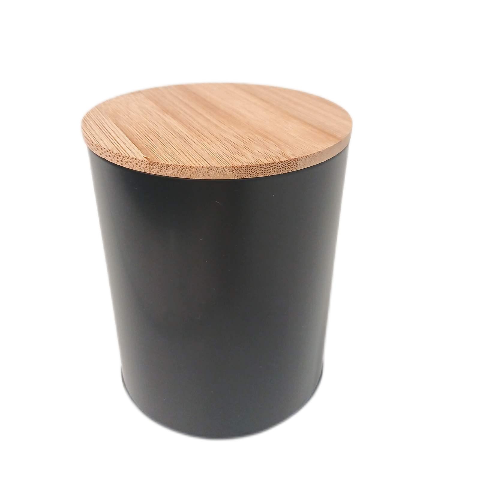 WENKO Brotkasten Brotaufbewahrung mit Bambusdeckel, integriertes Schneidebrett,