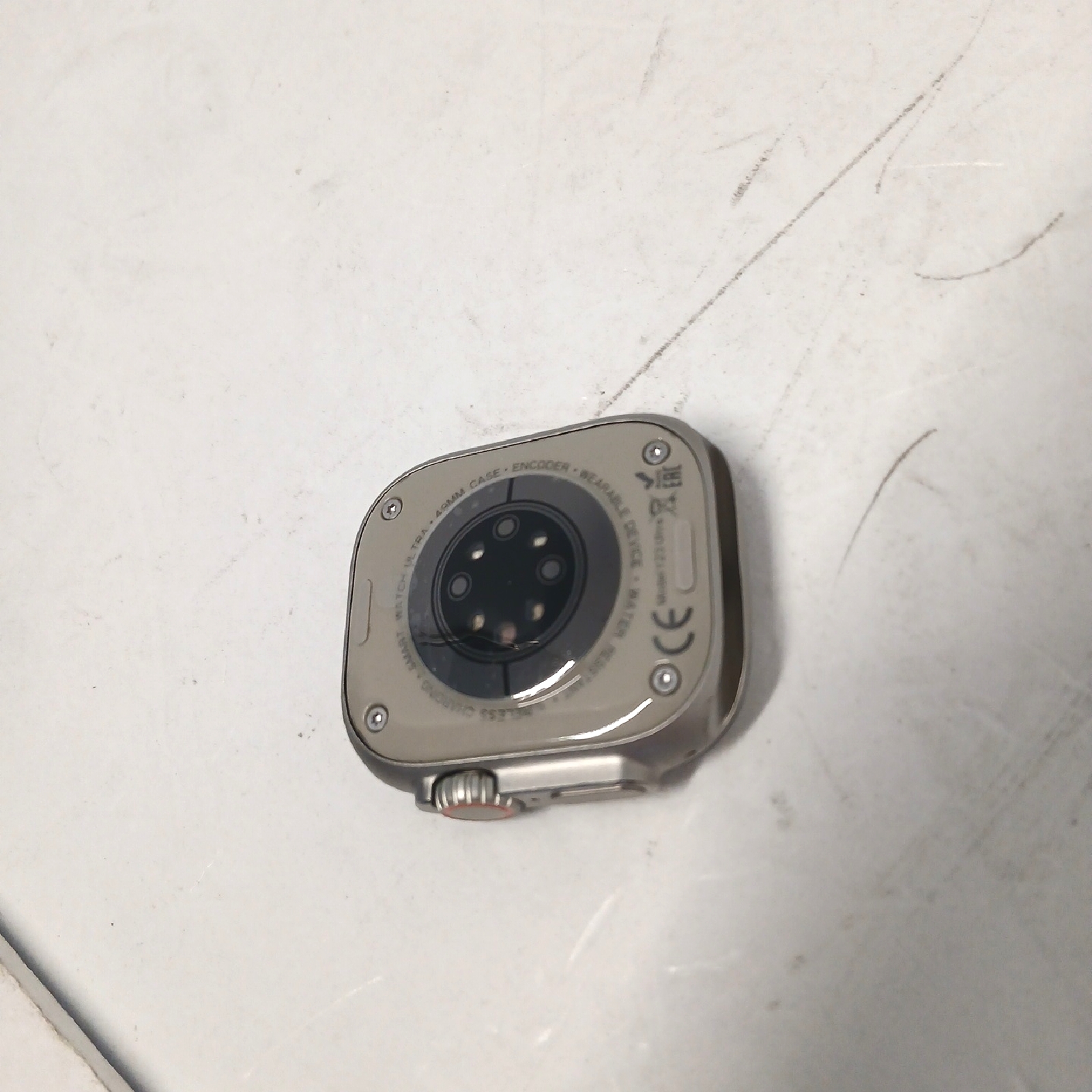 APPLE WATCH ULTRA CAJA TITANIO GPS+CELL 49mm CORREA TRAIL AZULGRIS ML W - Defekt