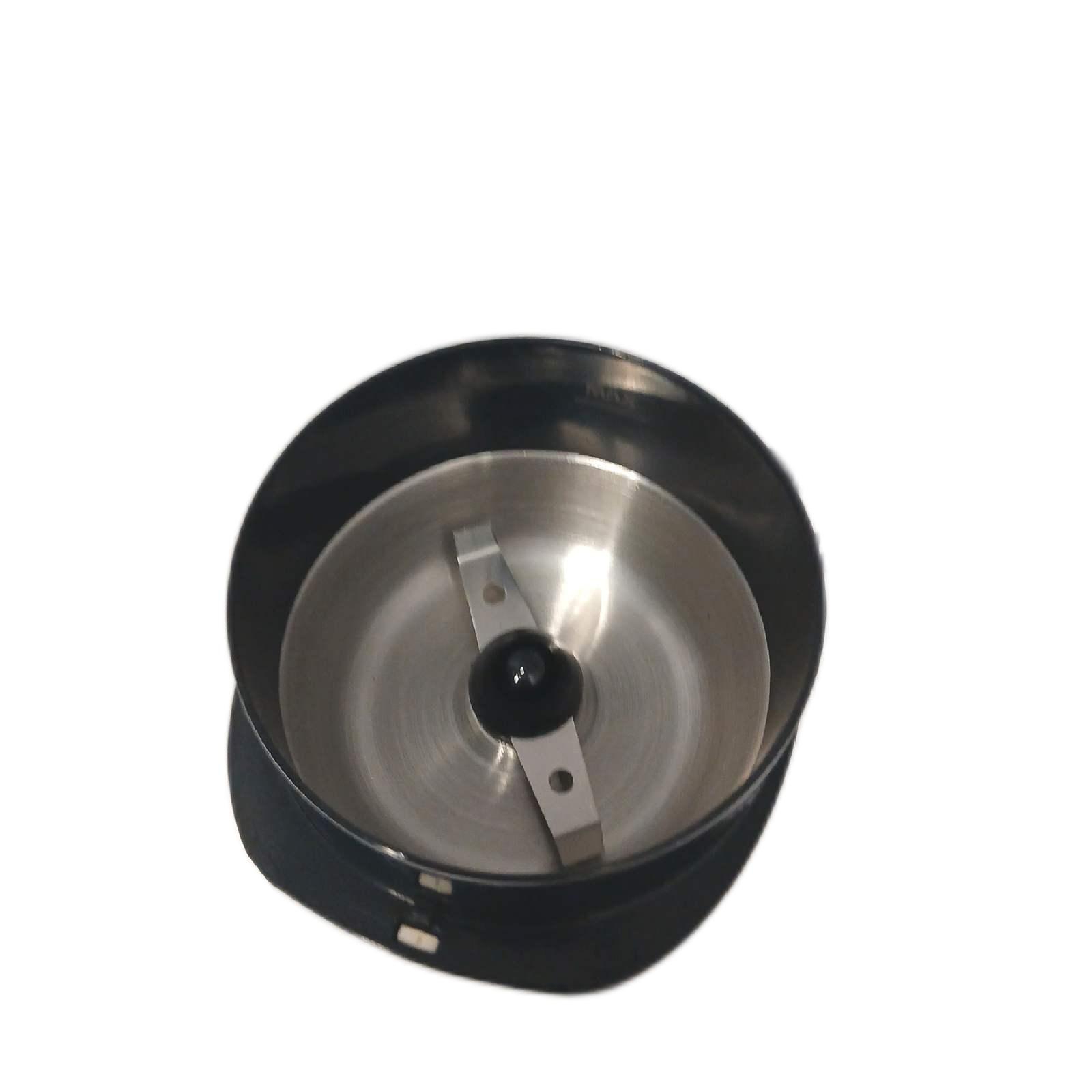 Amazon Basics Kaffeemühle Elektrogerät Küchenmaschine Schwarz Mahlfunktion für Kaffeebohnen hochwertig praktisch zuverlässig