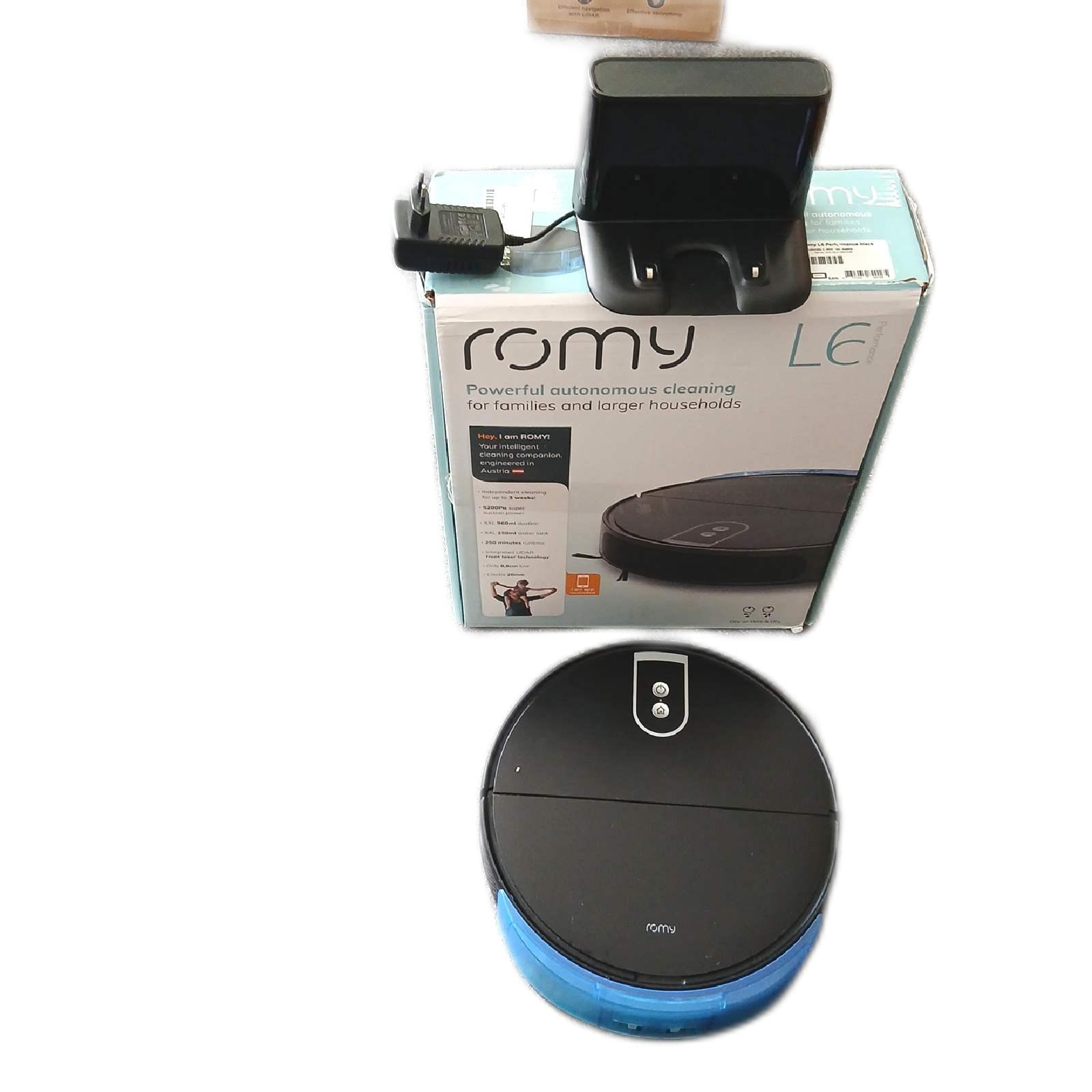 Romy Staubsauger Roboter Haushalt Effizienz 5200Pa Wischfunktion Smart Home Reinigung