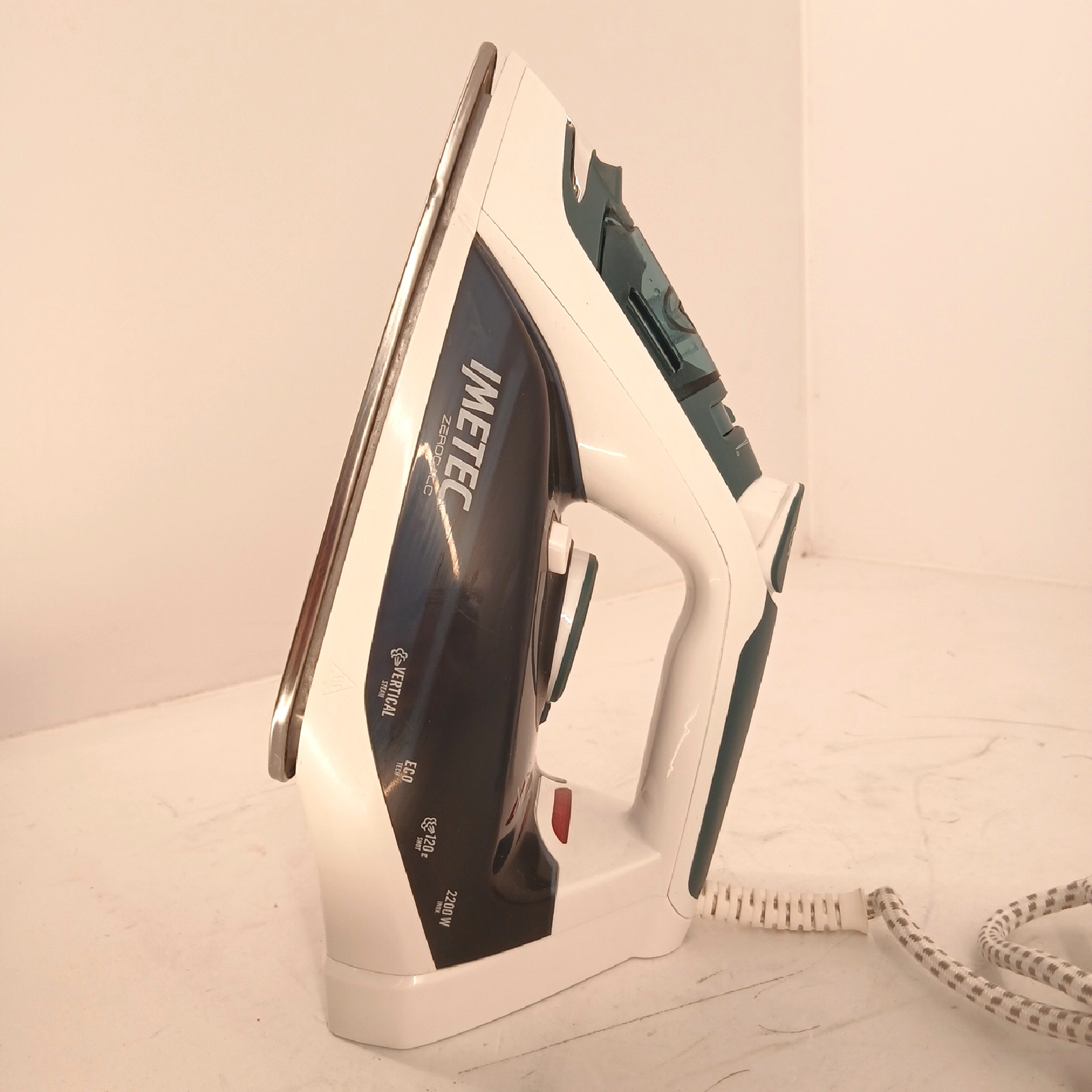 Imetec ZeroCalc Z1 2500 Bügeleisen Technologie Anti-Kalk Edelstahlsohle 2200 (21
