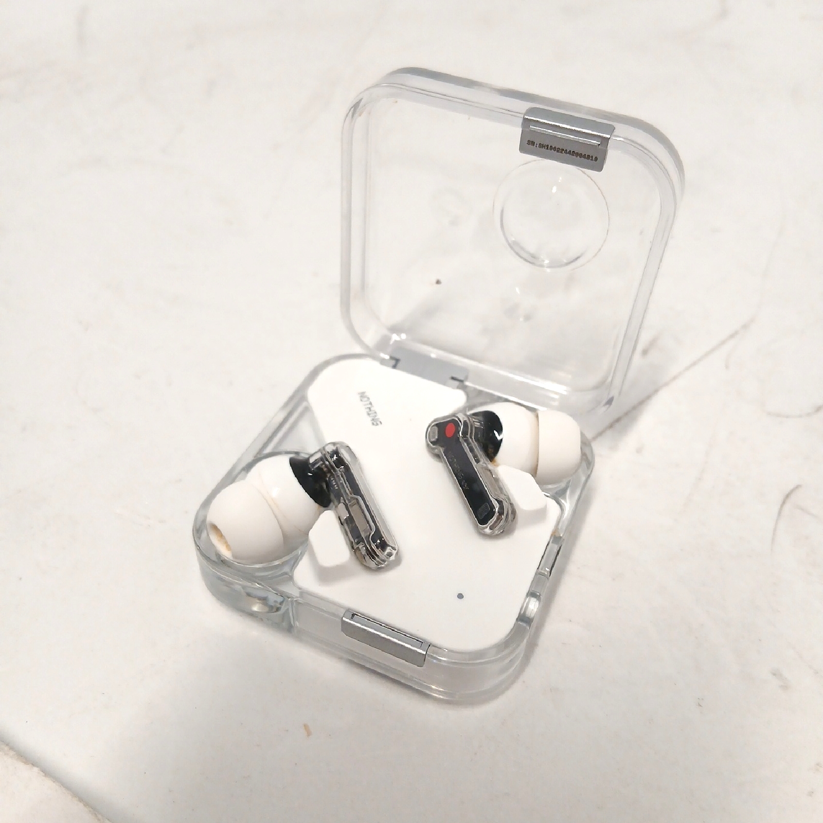 Nothing Ear kopfhörer kabellos Bluetooth mit ChatGPT Integration, Hi Re - Defekt