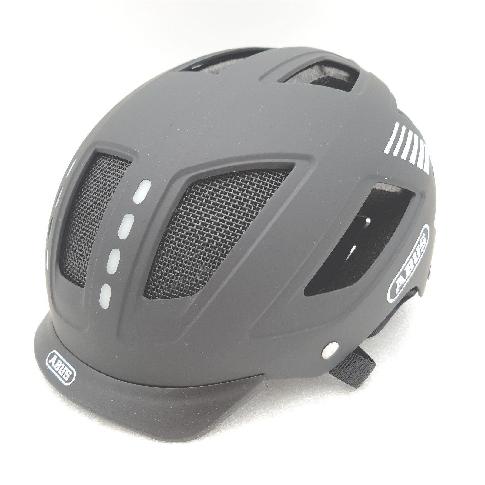 Abus Fahrradhelm Helm Fahrradbekleidung Hyban 2 0 LED Beleuchtung Sicherheit Schutz Outdoor Sport