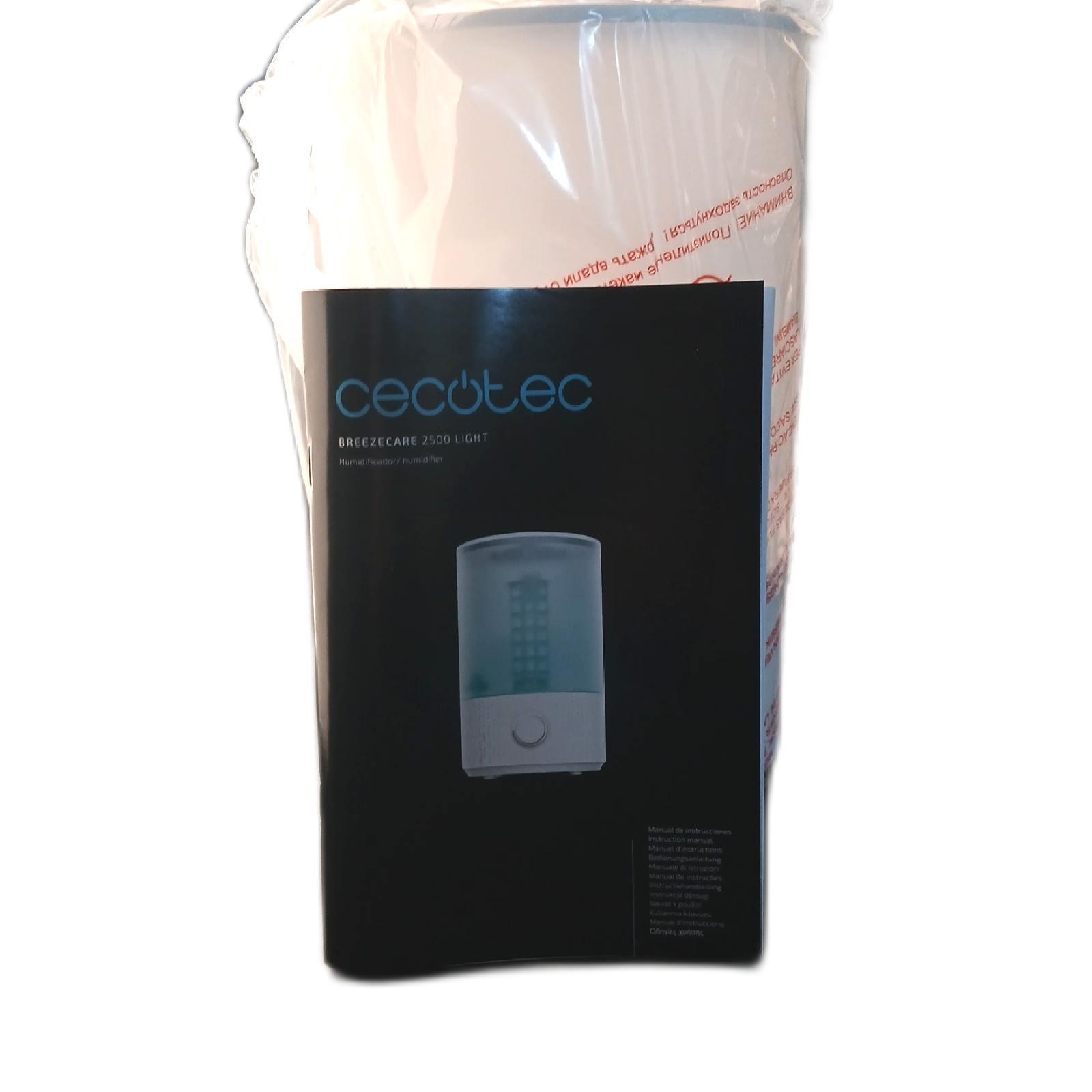 Cecotec Luftbefeuchter Kleine Haushaltsgeräte Breezecare 2500 Light Raumluftpflege Maximale Befeuchtung 27 W
