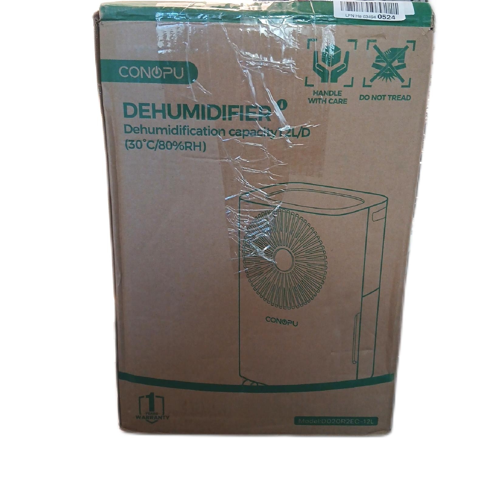 CONOPUPlus Luftentfeuchter 12LTag Auto Entfeuchtung 24H-Timer EinAus Humidifiers