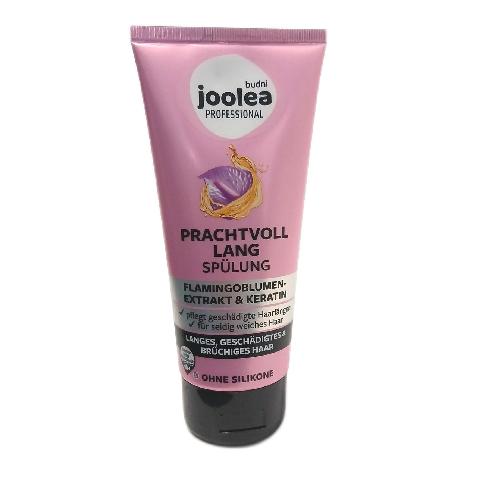JOOLEA - Prachtvoll lang Spülung - mit Flamingoblumen-Extrakt & Keratin