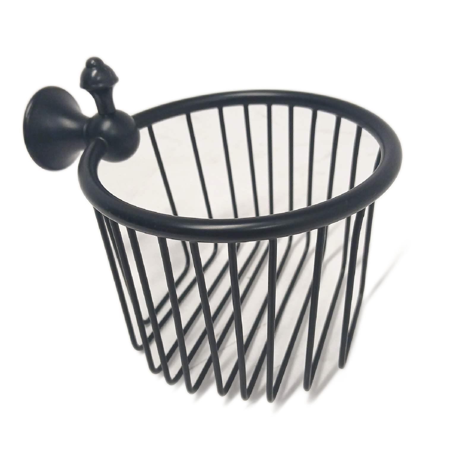 Hiendure® Wandmontage Antik Messing Papierhalter Korb Toilettenp - Unvollständig
