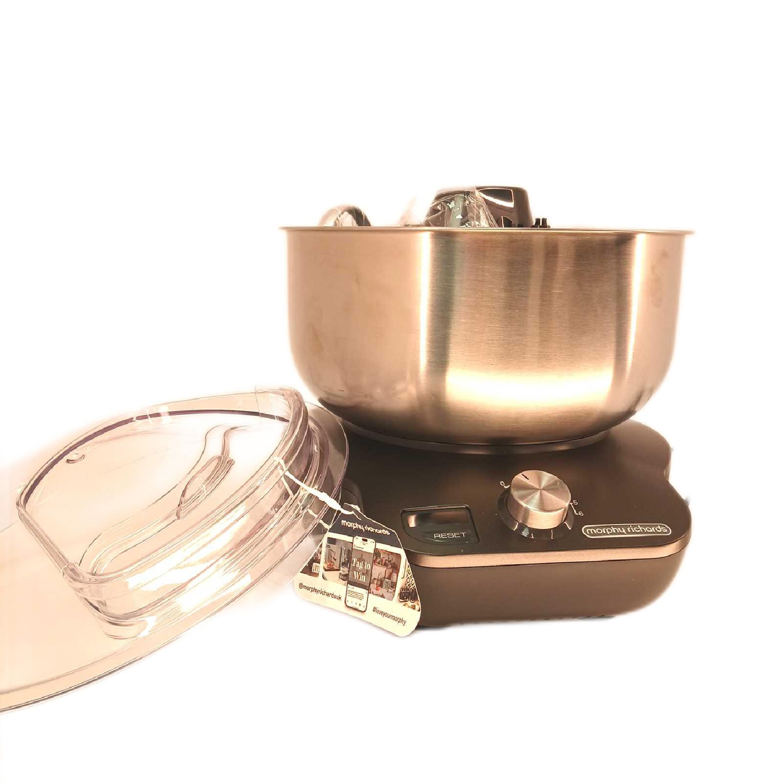 Morphy Richards Standmixer Küchengeräte Kompakt Doppel Rührbesen ideal zum Teig Rühren Kreativ