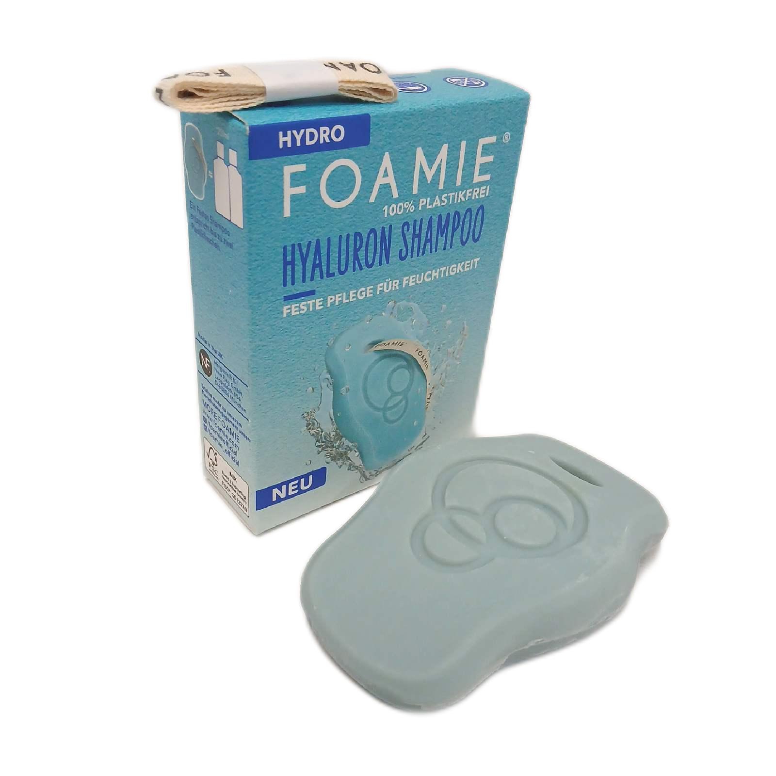 Foamie Hyaluron Shampoo Feste Pflege 80g