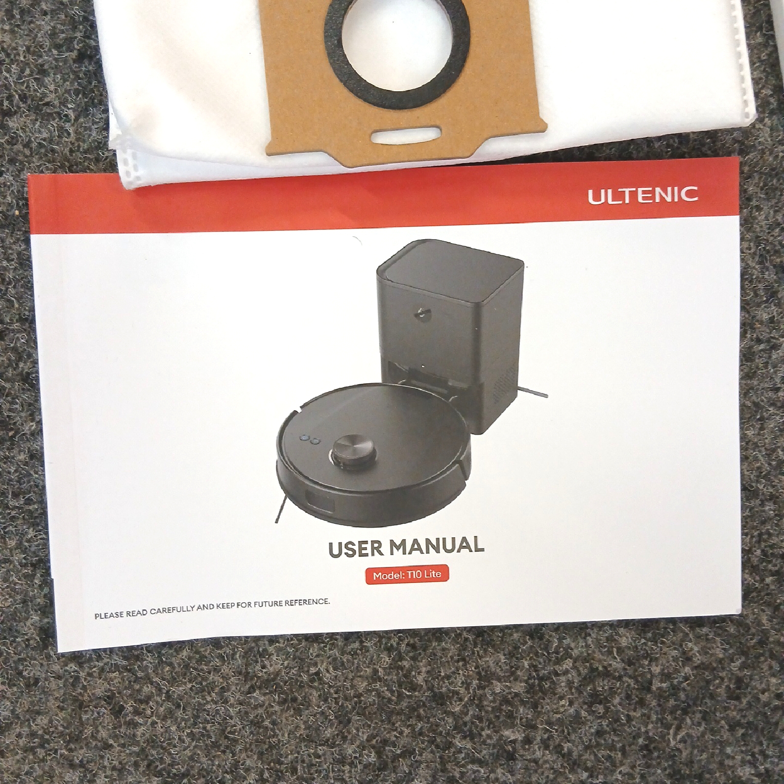 Ultenic Saugroboter Staubsauger T10 Lite Absaugstation Reinigungsklasse