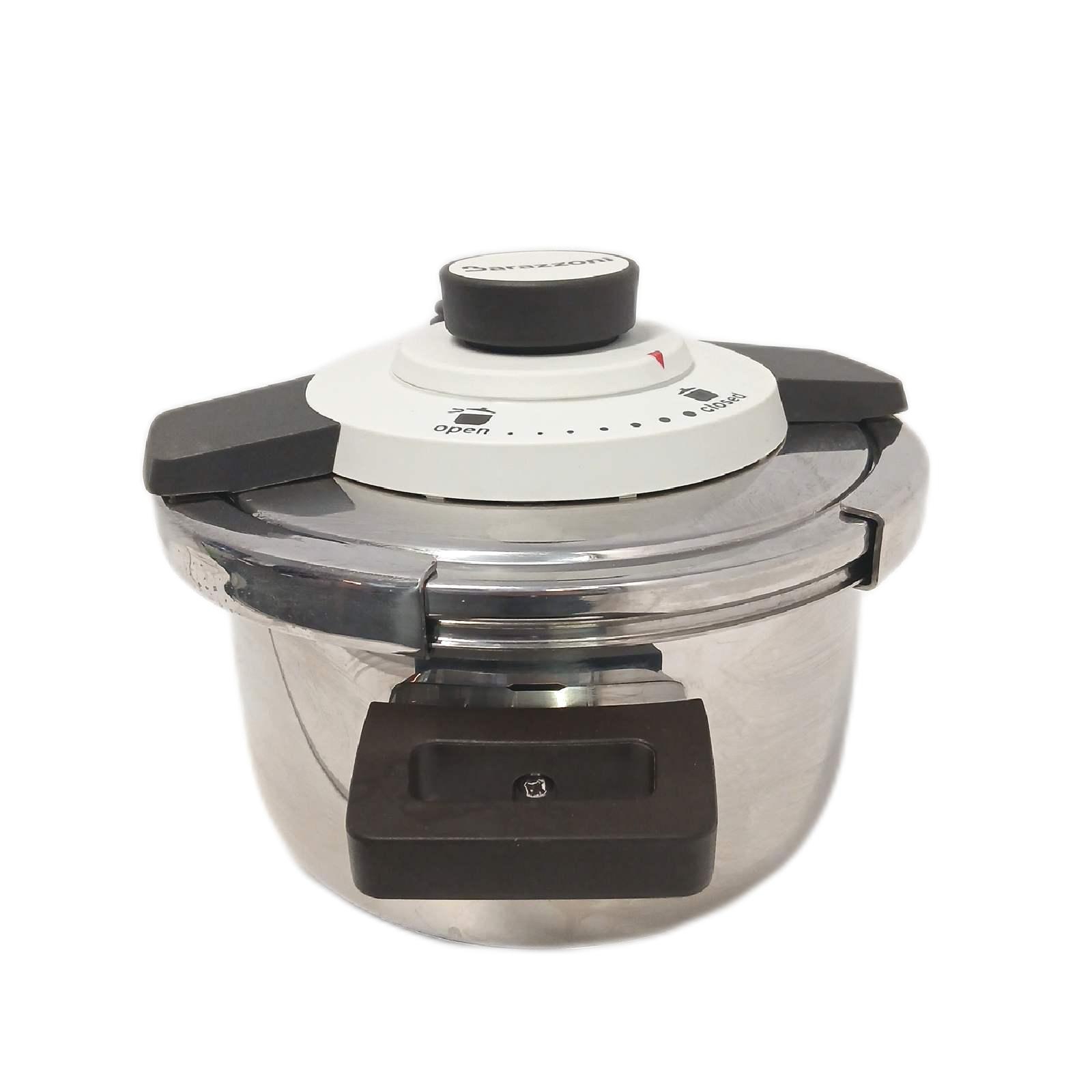 Barazzoni Facile Schnellkochtopf Easy Dual System einfach, Fassungsvermögen 4,5