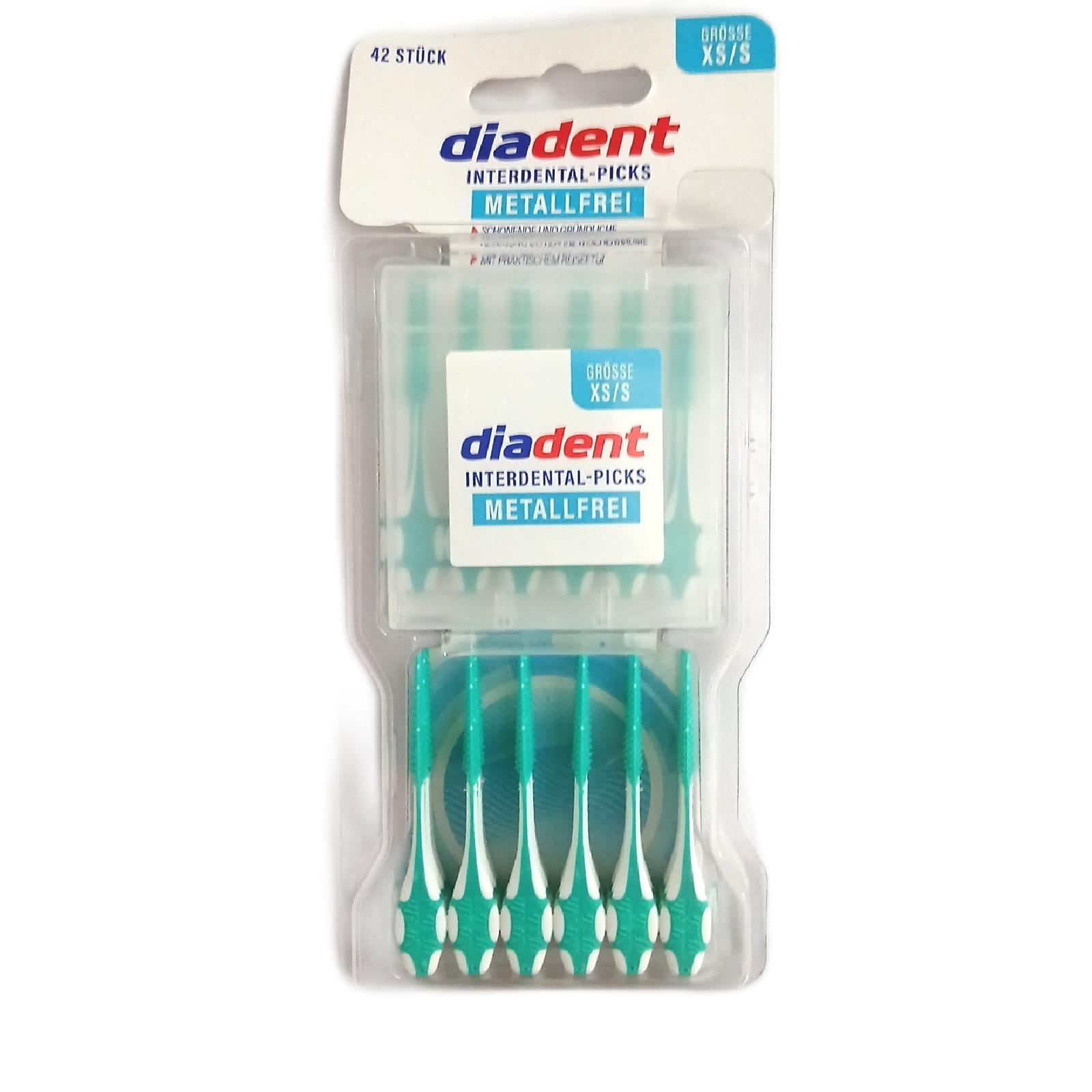 diadent - metallfreie Interdental- Picks (42 Stk.)