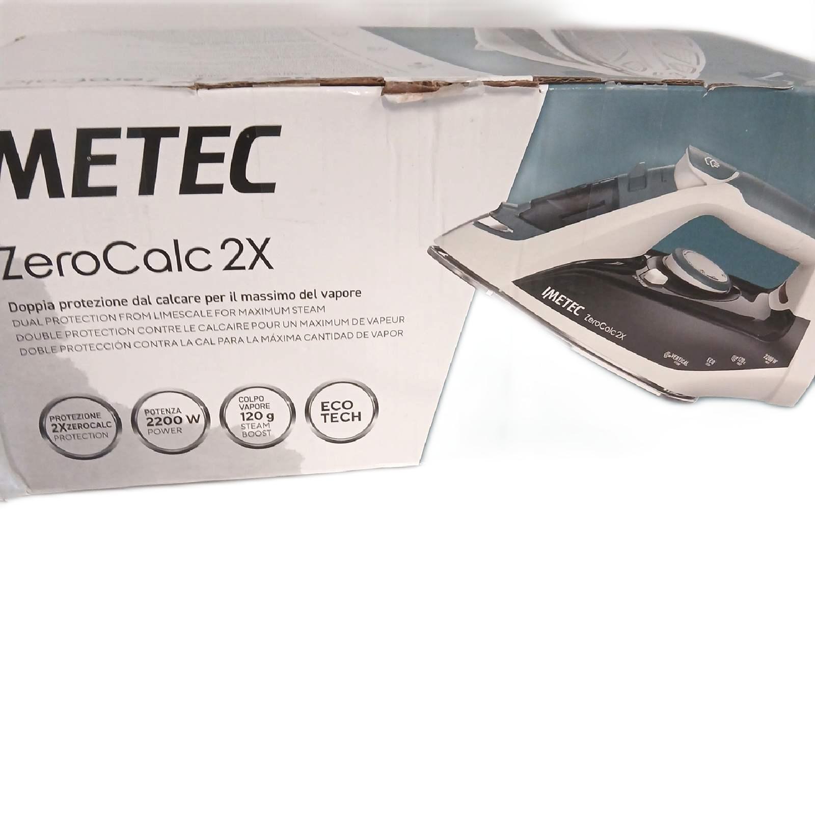 Imetec ZeroCalc Z1 2500 Bügeleisen Technologie Anti-Kalk Edelstahlsohle 2200 (21